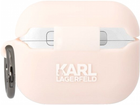 Etui CG Mobile Karl Lagerfeld Silicone Choupette Head 3D KLAPRUNCHP do AirPods Pro Różowy (3666339087968) - obraz 2