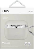 Чохол Uniq Vencer для AirPods Pro 2 Grey (8886463684016) - зображення 4