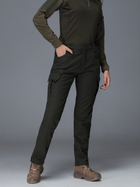 Тактичні штани жіночі утеплені BEZET Патрон 2.0 9585 XXL Хакі (ROZ6501048861) - зображення 3