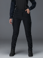 Тактичні штани жіночі утеплені BEZET Патрон 2.0 9583 XS Чорні (ROZ6501048867) - зображення 3