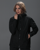 Тактична куртка жіноча BEZET Робокоп 2.0 9869 XS Чорна (ROZ6501048904) - зображення 11