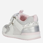 Buty sportowe dziecięce dla dziewczynki na rzepy Geox First Steps B150LA007AS-C0007 23 Srebrne (8054730997705) - obraz 4