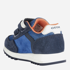 Дитячі шкіряні кросівки для хлопчика Geox Sneakers B043CD022FU-C4226 22 Сині (8054730994551) - зображення 4