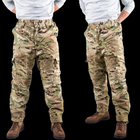 Тактичний Зимовий військовий костюм з тепловідбійною підкладкою Omni Hit Multicam Куртка з капюшоном та зимові штани Ріп Стоп L Мультикам HWMRZZ0026800-1 - зображення 4