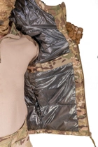 Тактический Зимний военный коcтюм с теплоотражающей подкладкой Omni Hit Multicam Куртка с капюшоном и зимние штаны Рип Стоп L Mультикам HWMRZZ0026800-1 - изображение 9