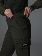 Тактичні штани жіночі BEZET Basic 6206 3XL Хакі (ROZ6501048939) - зображення 6