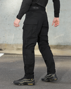 Тактичні штани чоловічі BEZET Штурм 9650 XXL Чорні (2000146019322) - зображення 7