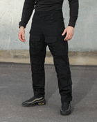 Тактические штаны мужские BEZET Штурм 9650 XXL Черные (2000146019322) - изображение 9