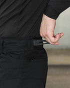 Тактичні штани чоловічі BEZET Штурм 9650 3XL Чорні (2000193042083) - зображення 3