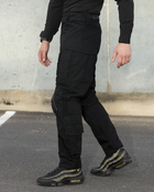 Тактичні штани чоловічі BEZET Штурм 9650 3XL Чорні (2000193042083) - зображення 10