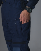 Тактичні штани чоловічі BEZET Strike 9688 3XL Сині (2000093215952) - зображення 8
