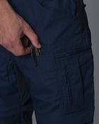 Тактичні штани чоловічі BEZET Strike 9688 3XL Сині (2000093215952) - зображення 12