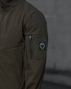 Тактична куртка чоловіча BEZET Робокоп 2.0 9862 M Хакі (2000277790459) - зображення 8