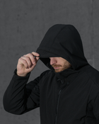 Тактична куртка чоловіча BEZET Робокоп 2.0 9869 XXL Чорна (2000093216058) - зображення 13