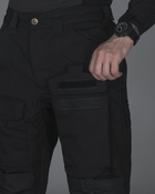 Тактичні штани чоловічі утеплені BEZET Alpha 9907 L Чорні (2000227630804) - зображення 6