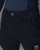 Тактические штаны утепленные мужские BEZET Капеллан 9821 XXL Синие (2000000003788) - изображение 8