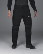 Тактические штаны утепленные мужские BEZET Alpha 9907 3XL Черные (2000235559197) - изображение 3