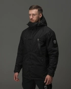 Тактична куртка чоловіча BEZET Techwear 1058 L Чорна (2000377854662) - зображення 4