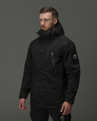 Тактична куртка чоловіча BEZET Techwear 1058 M Чорна (2000377854679) - зображення 4