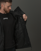 Тактична куртка чоловіча BEZET Techwear 1058 S Чорна (2000377854686) - зображення 11