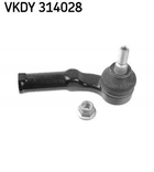 Рулевые наконечники SKF VKDY 314028 Ford Kuga 1501853, 1541485, 8V413C367AA