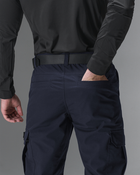 Тактичні штани чоловічі BEZET Basic 9571 3XL Сині (ROZ6501047273) - зображення 7