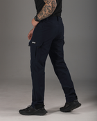 Тактичні штани чоловічі утеплені BEZET Патрон 2.0 9587 2XL Сині (ROZ6501047282) - зображення 4