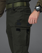 Тактичні штани чоловічі утеплені BEZET Патрон 2.0 9585 L Хакі (ROZ6501047284) - зображення 5