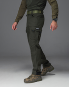 Тактичні штани чоловічі утеплені BEZET Патрон 2.0 9585 S Хакі (ROZ6501047286) - зображення 4