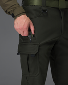 Тактичні штани чоловічі утеплені BEZET Патрон 2.0 9585 S Хакі (ROZ6501047286) - зображення 7