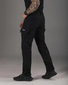 Тактические штаны утепленные мужские BEZET Патрон 2.0 9583 M Черные (ROZ6501047292) - изображение 4