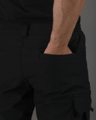 Тактичні штани чоловічі утеплені BEZET Патрон 2.0 9583 M Чорні (ROZ6501047292) - зображення 11