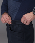 Тактические штаны утепленные мужские BEZET Капеллан 9821 M Синие (ROZ6501047308) - изображение 7