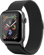 Pasek SuperDry Watchband Chainmail do Apple Watch Series 4/5/6/7/8/SE/SE2 38-41 mm Czarny (8718846080972) - obraz 1