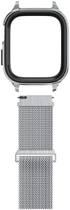 Ремінець з чохлом Spigen Metal Fit Pro ACS04584 для Apple Watch Series 7/8/9 45 мм Silver (8809811861396) - зображення 3