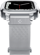 Ремінець з чохлом Spigen Metal Fit Pro ACS04584 для Apple Watch Series 7/8/9 45 мм Silver (8809811861396) - зображення 8