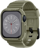 Pasek z etui Spigen Rugged Armor Pro ACS05914 do Apple Watch Series 4/5/6/7/8/9/SE/SE2 44-45 mm Vintage Khaki (8809896742726)