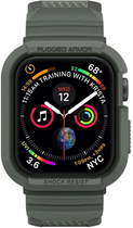 Ремінець з чохлом Spigen Rugged Armor Pro 062CS26016 для Apple Watch Series 4/5/6/7/8/9/SE/SE2 44-45 мм Military Green (8809640254222) - зображення 3