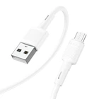 Кабель HOCO X83 Micro-USB Victory 1 метр білий