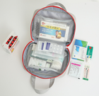 Органайзер-сумка для лекарств "STANDART MAXI". Размер 24х17х8 см. Серый цвет - изображение 4