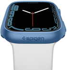Etui Spigen Thin Fit ACS04176 do Apple Watch 7 45 mm Niebieski (8809811857610) - obraz 7