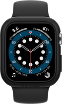 Ремінець Spigen Thin Fit 062CS24474 для Apple Watch Series 4/5/6/7/SE 44-45 мм Black (8809613760408) - зображення 6
