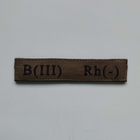 Нашивка Група крові B(III) Rh(-) на липучці (олива) - зображення 2