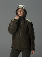 Тактична куртка жіноча BEZET Робокоп 2.0 9862 XXL Хакі (ROZ6501048899) - зображення 4
