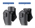 Кобура пластикова Amomax для Glock 17/19 AM-RDS-GAG - зображення 8
