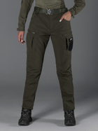 Тактические штаны утепленные женские BEZET Эшелон 6368 L Хаки (ROZ6501048834) - изображение 3