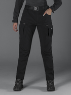 Тактичні штани жіночі утеплені BEZET Ешелон 6026 L Чорні (ROZ6501048841) - зображення 3