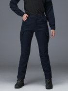 Тактичні штани жіночі утеплені BEZET Патрон 2.0 9587 4XL Сині (ROZ6501048848) - зображення 4