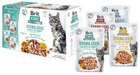Mokra karma dla kotów sterylizowanych Brit Care Cat Sterilised Flavour Box Pouch - saszetki 12 x 85 g (8595602565337) - obraz 1
