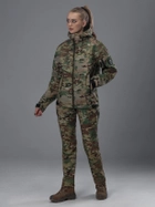 Тактическая куртка женская BEZET Робокоп 2.0 9582 L Камуфляжная (ROZ6501048887) - изображение 3